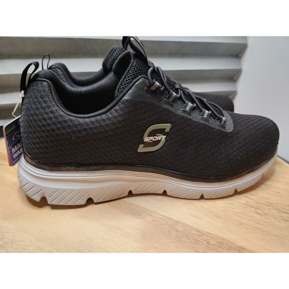 S Sport by Skechers Men’s Slip-On Shoes – Size 12 Wide – Black – Memory Foam - Picture 1 of 9